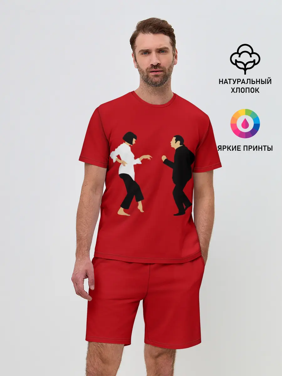 Мужской костюм с шортами / Криминальное чтиво