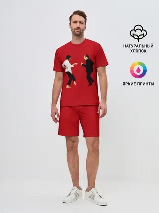 Мужской костюм с шортами / Криминальное чтиво