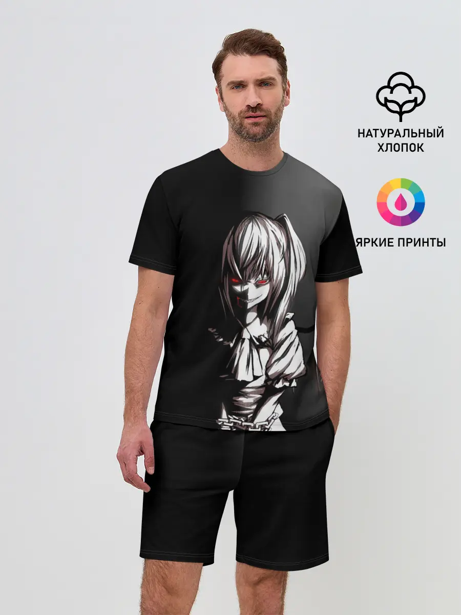 Мужской костюм с шортами / Touhou - Flandre Scarlet