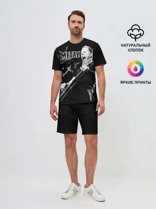 Мужской костюм с шортами / Metallica