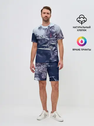 Мужской костюм с шортами / Танки