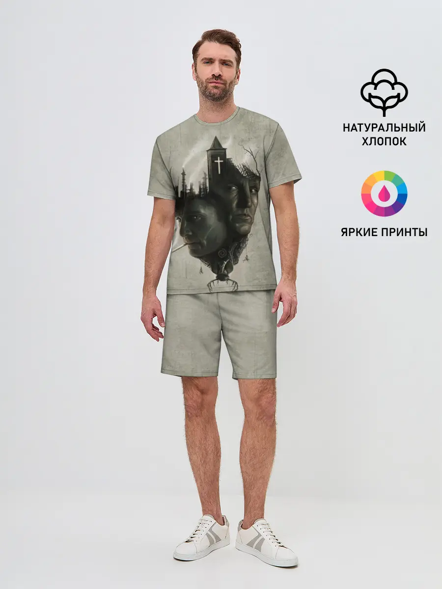 Мужской костюм с шортами / True Detective