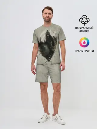 Мужской костюм с шортами / True Detective