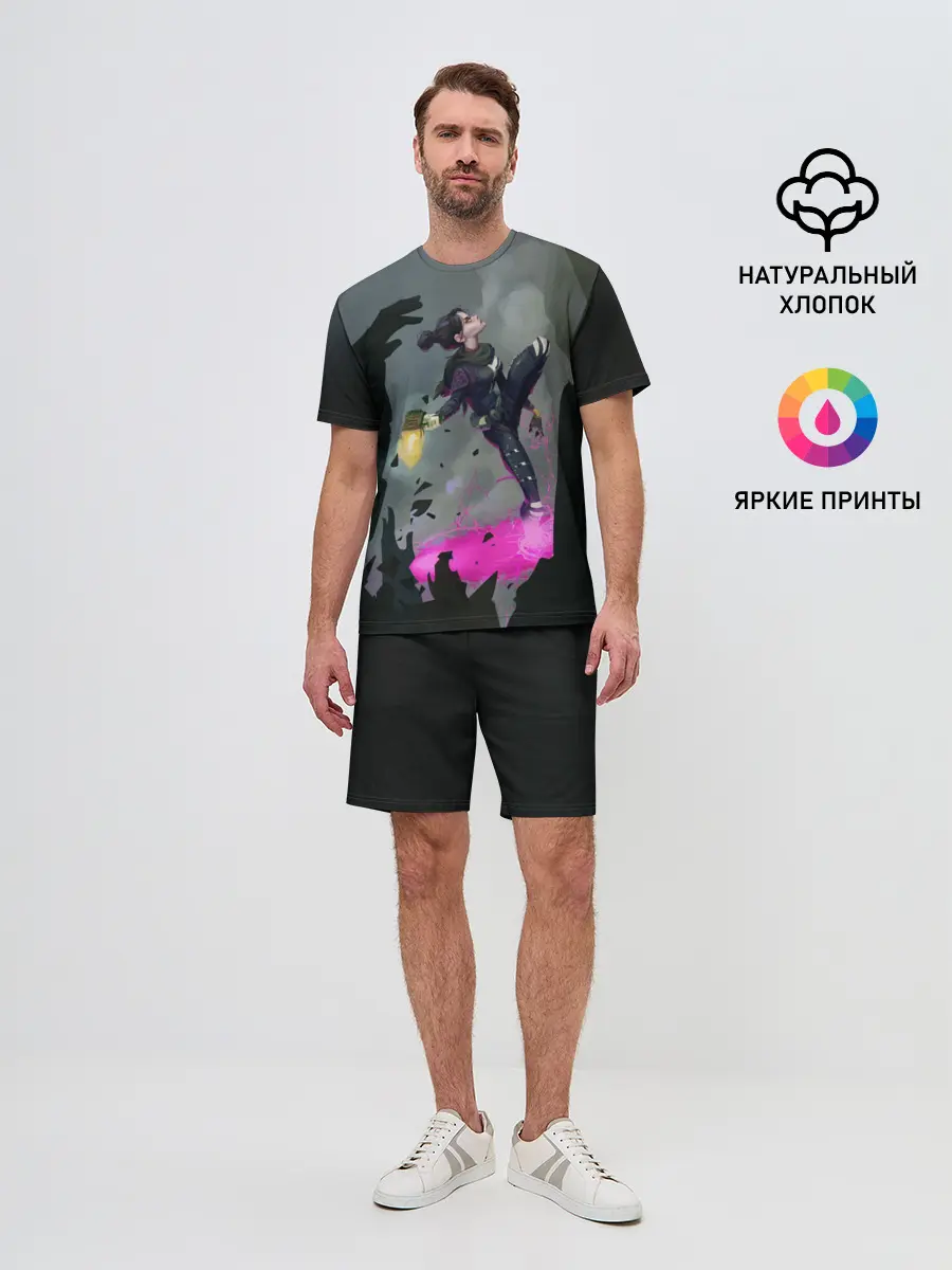 Мужской костюм с шортами / APEX LEGENDS - Wraith