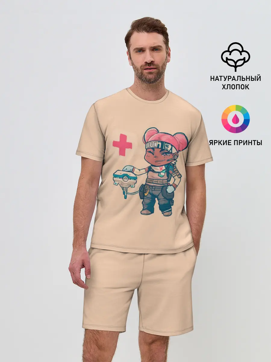 Мужской костюм с шортами / Apex legends - Lifeline