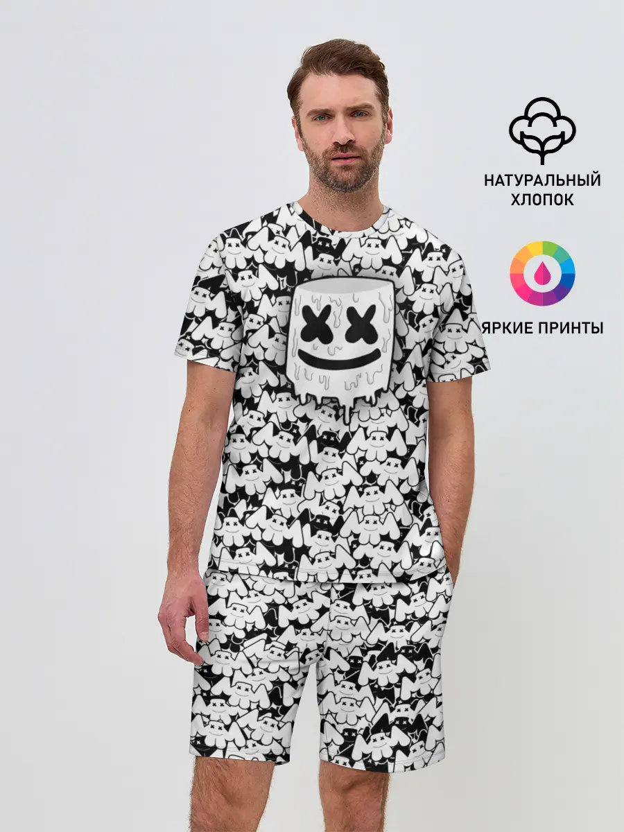 Мужской костюм с шортами / MARSHMELLO