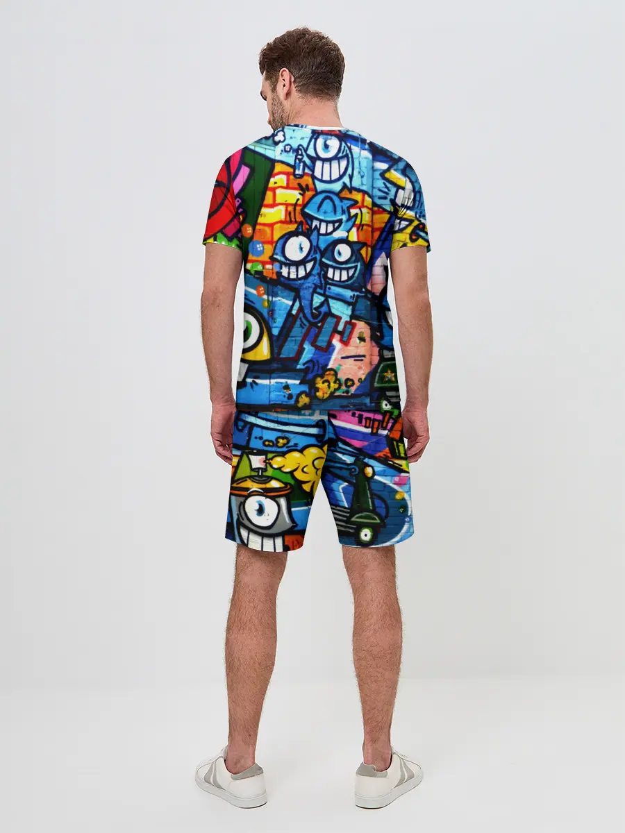 Мужской костюм с шортами / GRAFFITI EXCLUSIVE