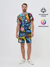 Мужской костюм с шортами / GRAFFITI EXCLUSIVE