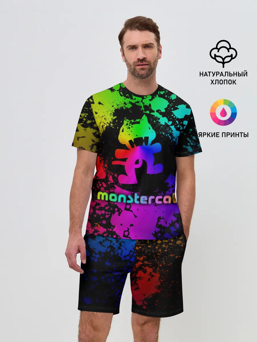 Мужской костюм с шортами / Monstercat