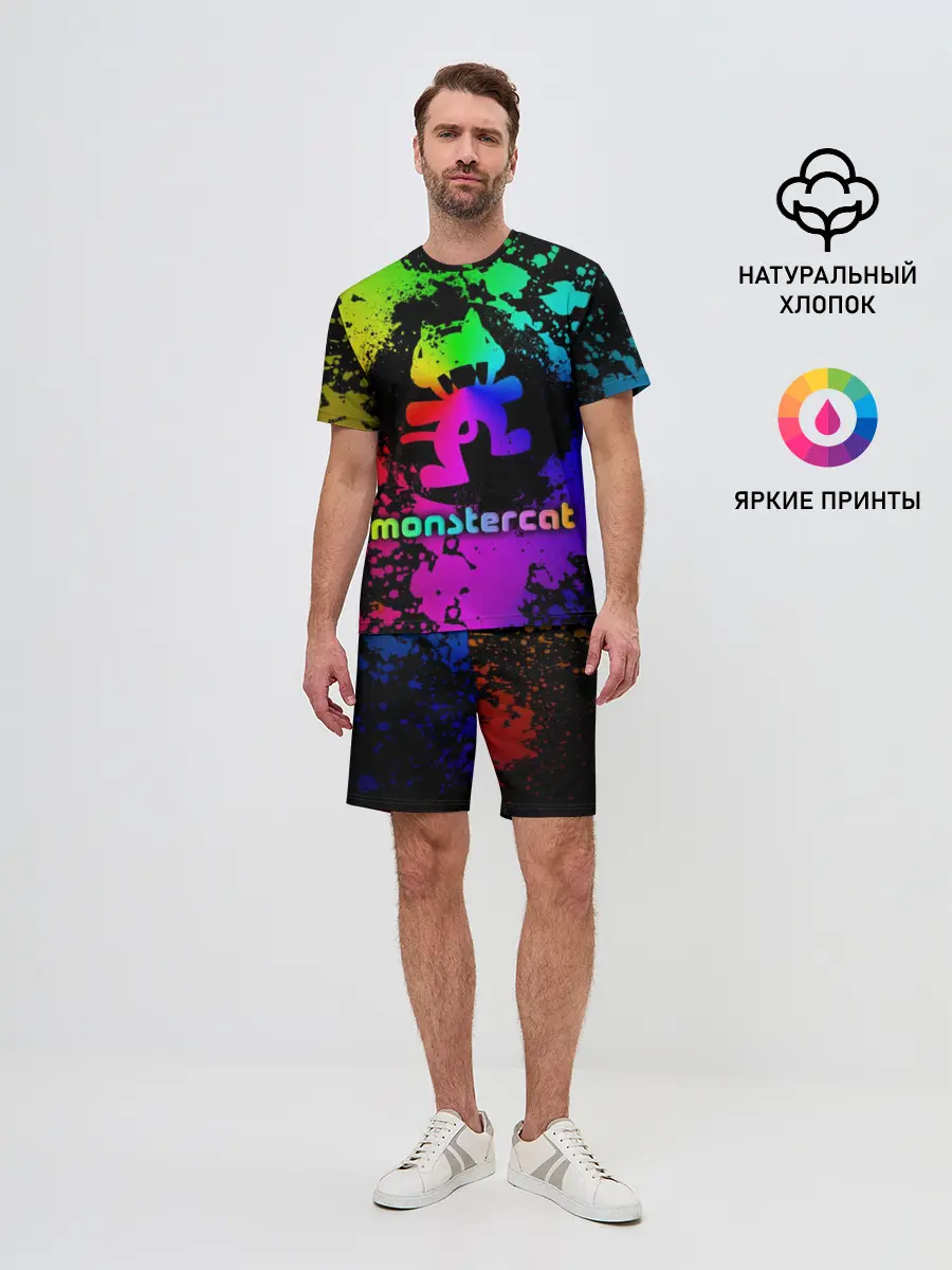 Мужской костюм с шортами / Monstercat