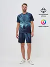 Мужской костюм с шортами / Волк