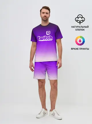 Мужской костюм с шортами / Twitch