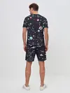 Мужской костюм с шортами / Космос
