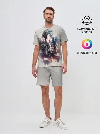 Мужской костюм с шортами / Ведьмак