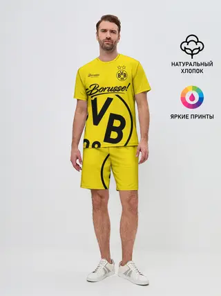 Мужской костюм с шортами / Боруссия Дортмунд