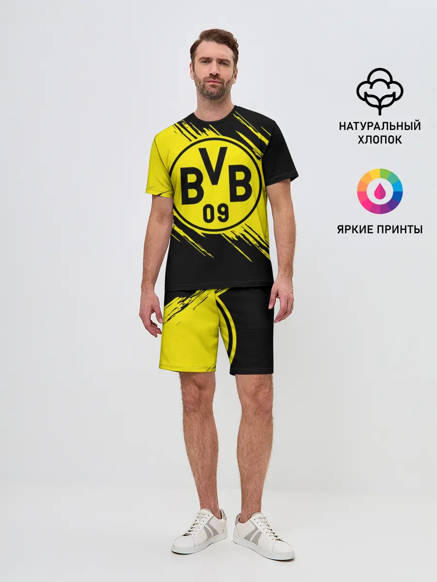 Мужской костюм с шортами / Боруссия Дортмунд