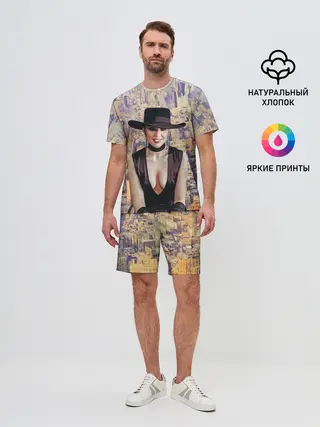 Мужской костюм с шортами / Maruv