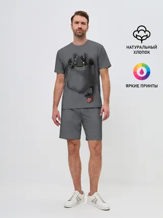 Мужской костюм с шортами / Как приручить дракона