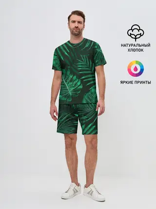 Мужской костюм с шортами / Джунгли