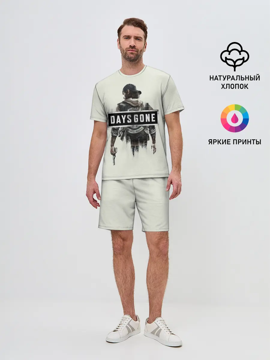 Мужской костюм с шортами / Days Gone Poster
