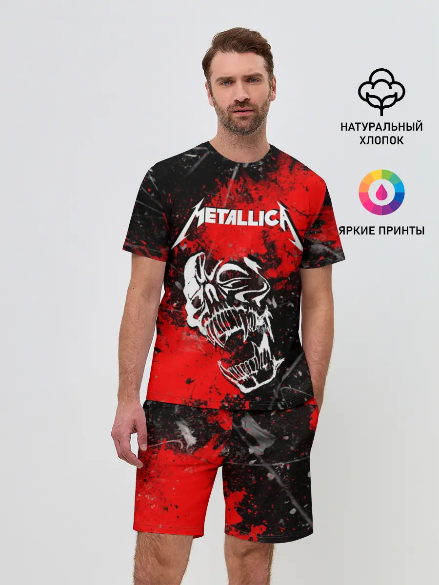 Мужской костюм с шортами / METALLICA