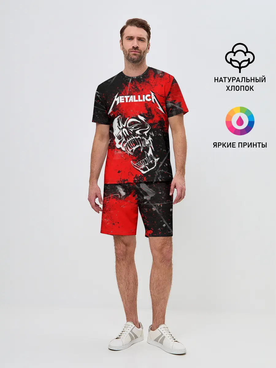 Мужской костюм с шортами / METALLICA