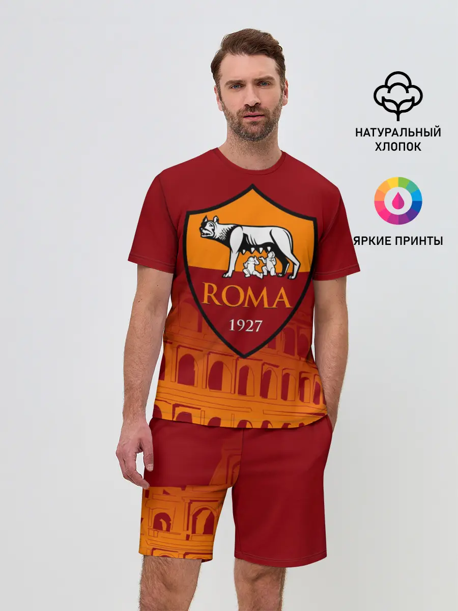 Мужской костюм с шортами / Рома