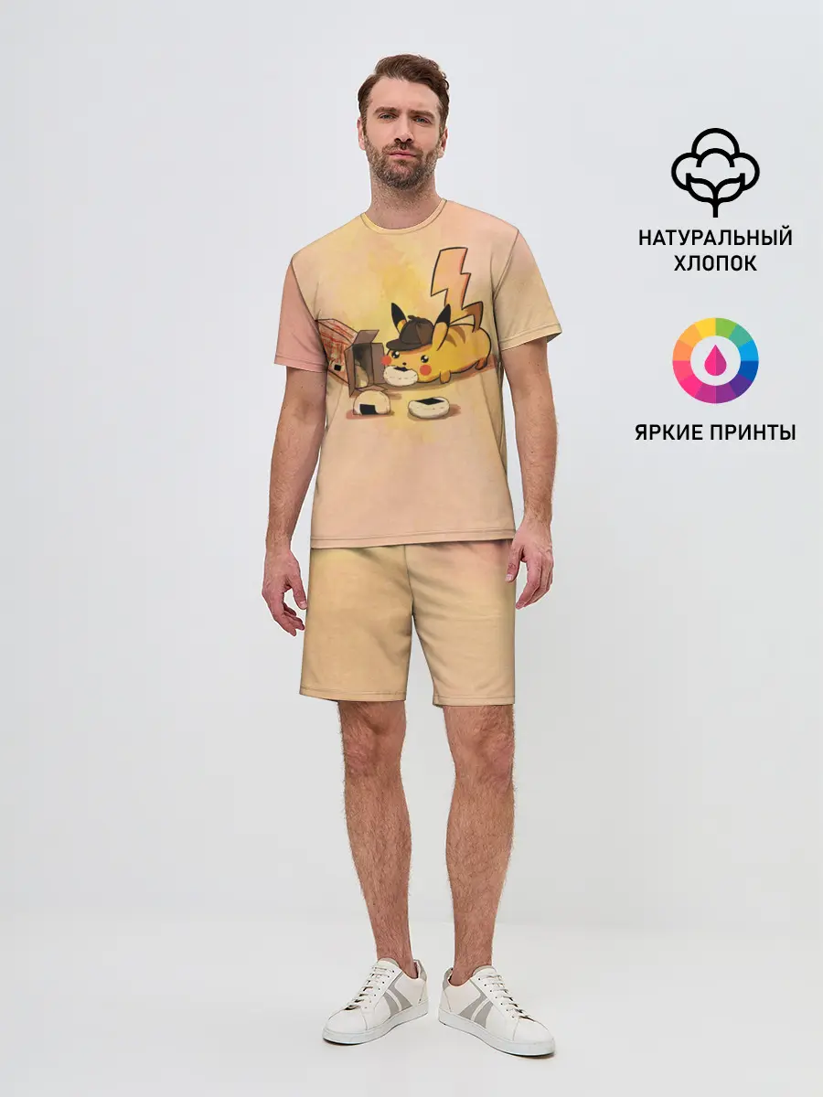 Мужской костюм с шортами / Детектив Пика