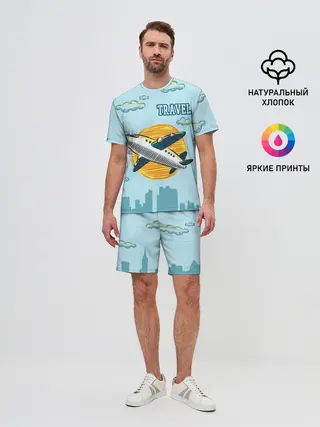 Мужской костюм с шортами / Путешествия