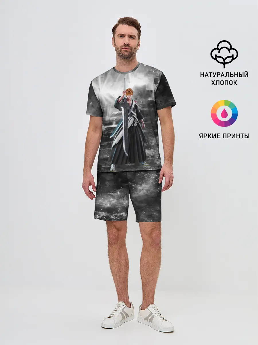 Мужской костюм с шортами / Jump Force - Ichigo Kurosaki