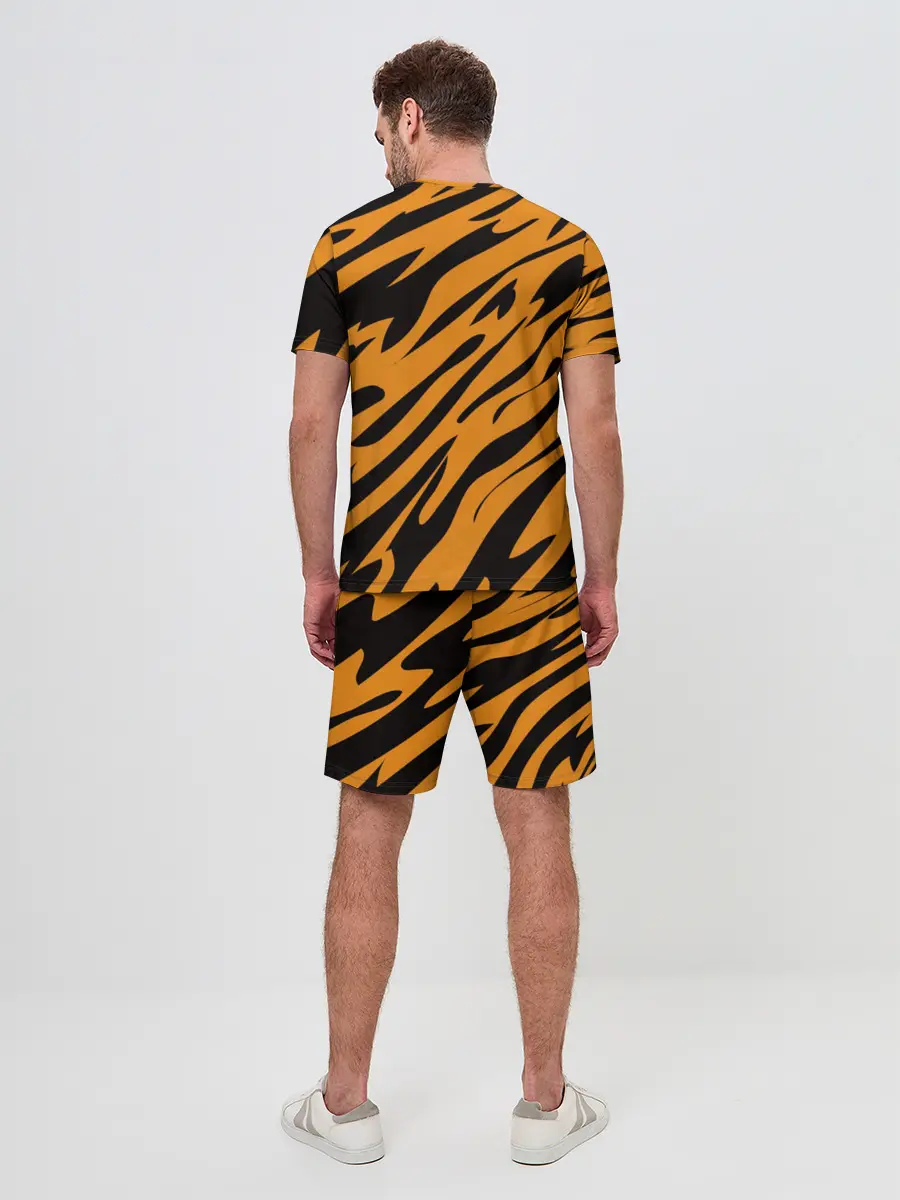 Мужской костюм с шортами / Тигр