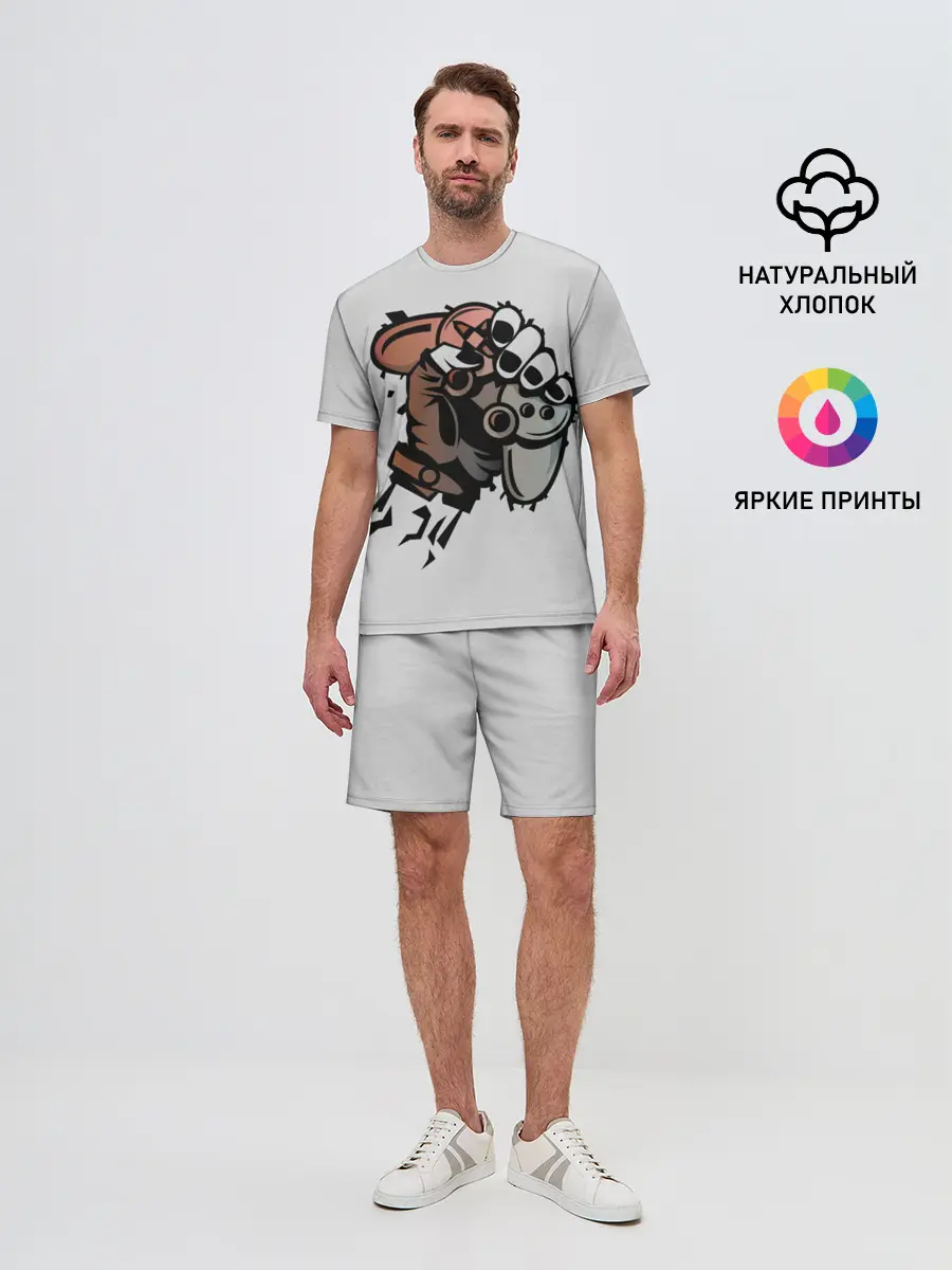 Мужской костюм с шортами / Gamer