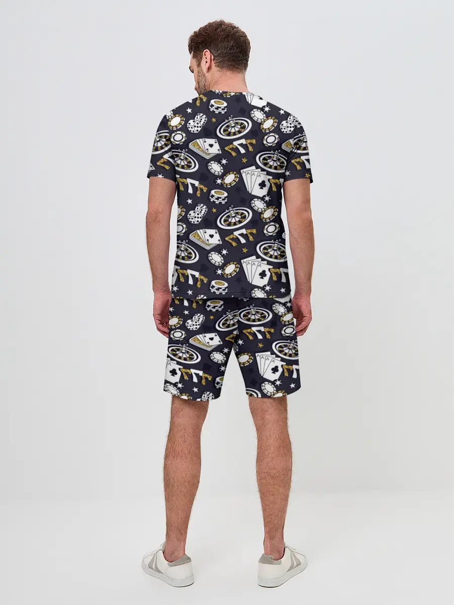 Мужской костюм с шортами / Казино