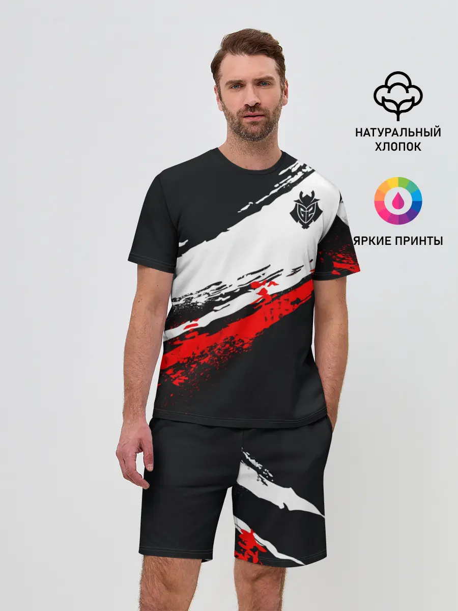 Мужской костюм с шортами / cs:go - G2 eSports