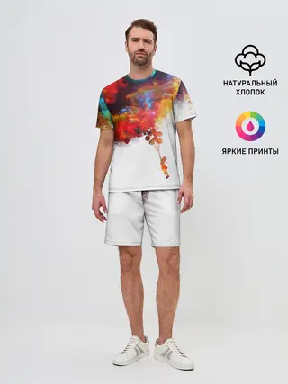 Мужской костюм с шортами / Девочка с шарами