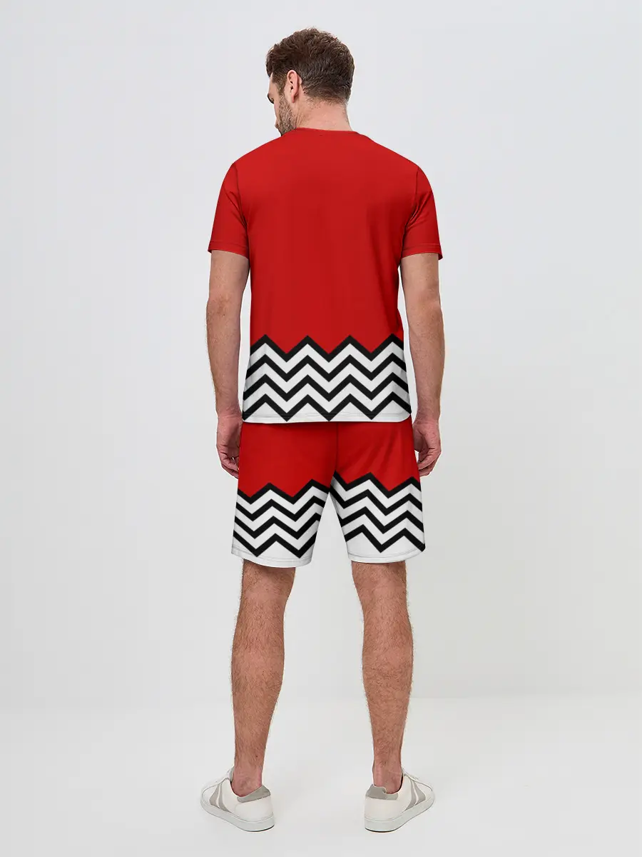 Мужской костюм с шортами / Твин Пикс