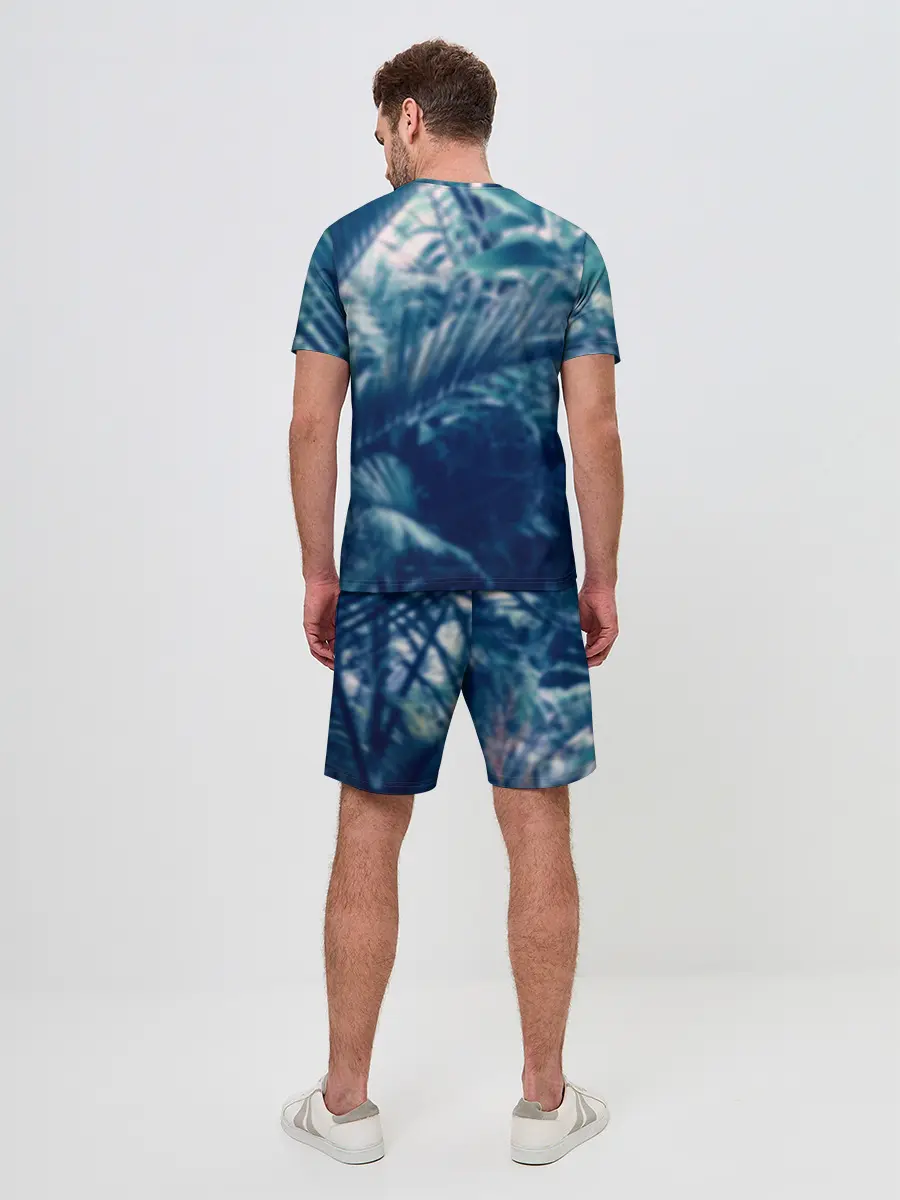 Мужской костюм с шортами / Попугай