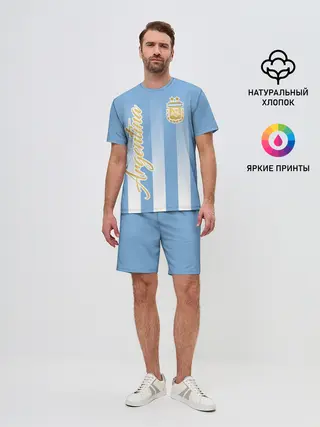 Мужской костюм с шортами / Сборная Аргентины