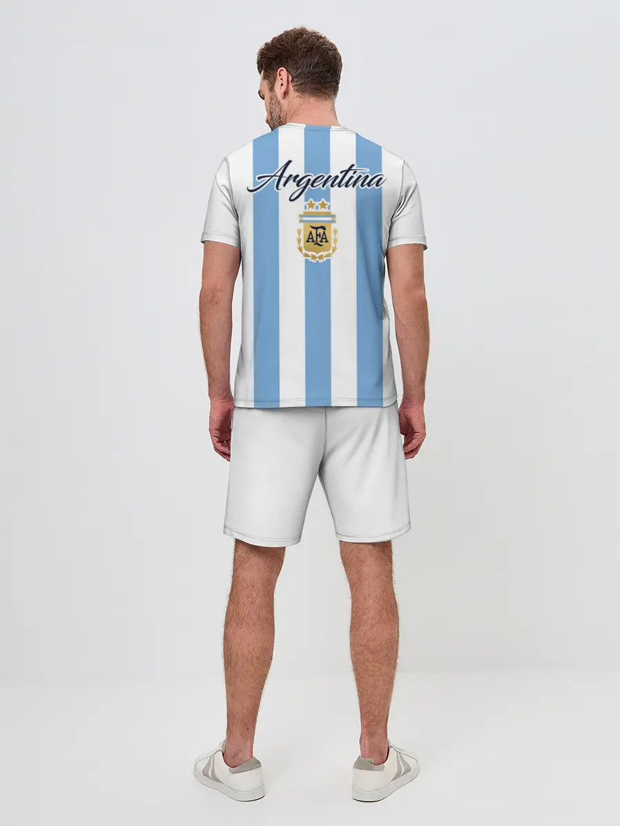 Мужской костюм с шортами / Сборная Аргентины