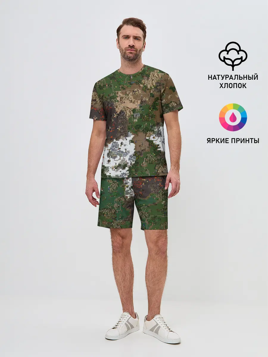 Мужской костюм с шортами / Heroes III New Map