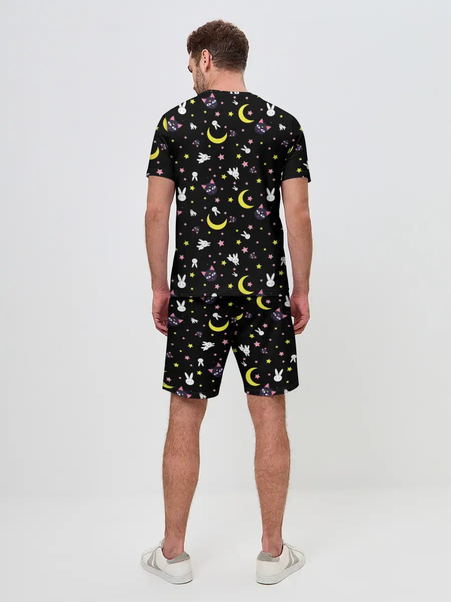 Мужской костюм с шортами / Sailor Moon Pattern