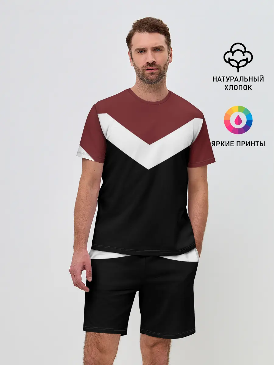 Мужской костюм с шортами / Простота