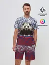 Мужской костюм с шортами / Русский медведь