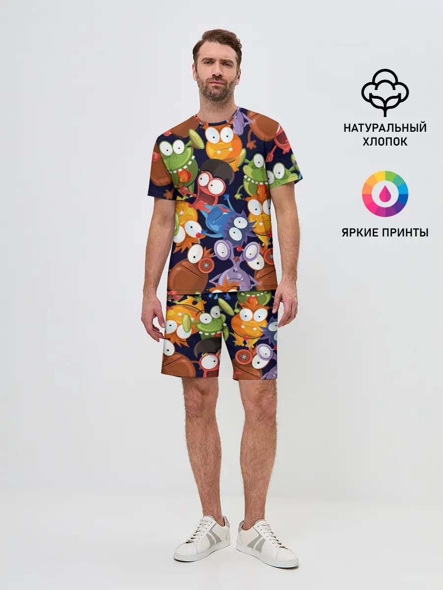Мужской костюм с шортами / Пучеглазые монстры