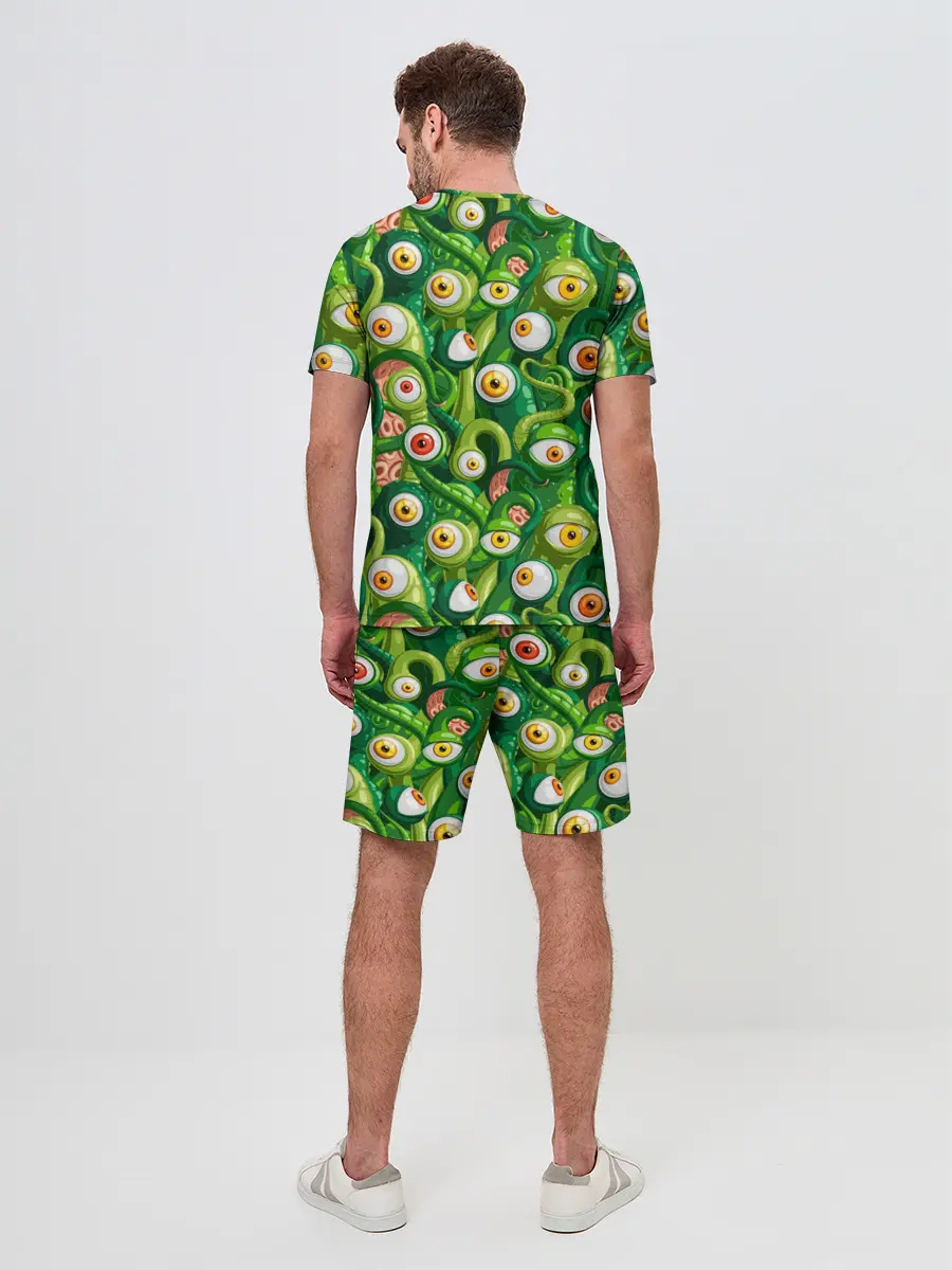 Мужской костюм с шортами / Щупальца с глазами