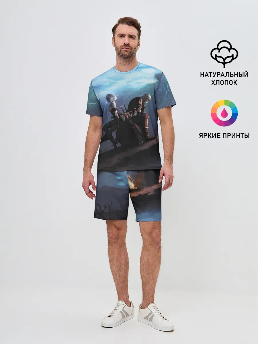 Мужской костюм с шортами / Цири И Геральд