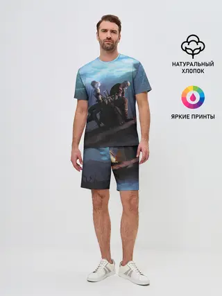 Мужской костюм с шортами / Цири И Геральд