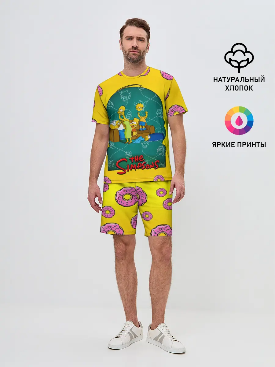 Мужской костюм с шортами / Симпсоны