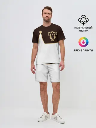 Мужской костюм с шортами / Мантия Чёрный Бык