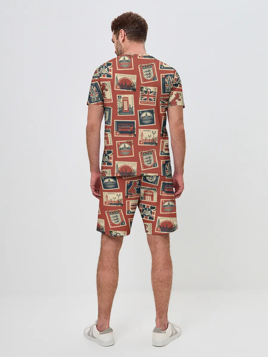 Мужской костюм с шортами / Марки Великобритании